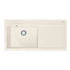 Zlewozmywak ceramiczny Franke MYTHOS MTK 611-100 LEWA KOMORA KREMOWY 124.0379.853